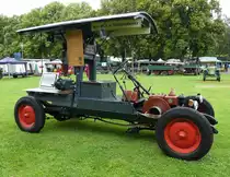 =diese Bandsäge wurde 1927/28 gebaut, 1934 erfolgte der Umbau zum Selbstfahrer. Als Antrieb dient ein 6 PS-Dieselmotor von Deutz.