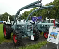 =Eicher Mammut II Allrad, Bj. 1964, 60 PS, steht im Juli 2016 zur Oldieausstellung in Gudensberg