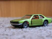 Ein Siku BMW 633 CSI.
Noch  made in W-Germay .