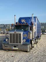 Showtruck der Durler Truckpromotion am 26.10.08 fr die Erffnungsgala des Deutschen Theaters Mnchen in Frttmaning (2)