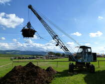 Fuchs 301, Dungladekran bei Vorf�hrungen, Bulldogtreffen St.Peter, Aug.2016