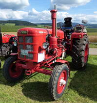 Fahr D45L, Baujahr 1953, 3-Zyl.Deutz-Diesel, 4000ccm, 45PS, Bulldogtreffen St.Peter, Aug.2016 