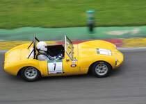 Nr.7  Koenzen-Rotenberger auf Ginetta G4, Youngtimer Festival Spa 24.7.2016, FHR Langstreckencup 