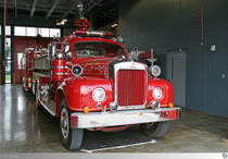 Mack B-Series Pumper  Belle Chasse Volunteer Fire Department District No. 2 Plaquemines Parish , aufgenommen am 26. Mai 2016 in Belle Chasse, Louisiana / USA.