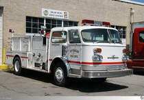 American La France Pumper  Riverside Fire Department , aufgenommen am 22. Mai 2016 in Greenville, Mississippi / USA.