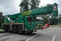 Autokran von “Tadano“ (Faun) ATF 70 G-4 Regen 06.08.2016