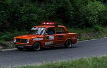 Lada 2101 als Schliessfahrzeug auf dem Rallye Sprint Juni 2016