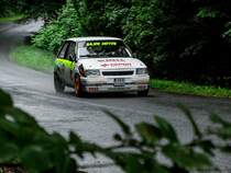Opel Corsa A fotografiert auf dem Rallye Sprint, Juni 2016
