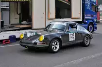 Nr.123 Strandberg-Pernvall, Porsche 911 ST nach Rennende in der Fahrerlager, Youngtimer Festival Spa 24.7.2016, FHR Langstreckencup,