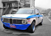 Nr.177 Pangert-Höhbusch  BMW 2002 Morgens im Fahrerlager, Youngtimer Festival Spa 24.7.2016, FHR Langstreckencup, EBV Colorkey