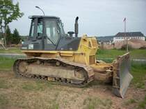 Komatsu D 61 EX-12 auf einer Baustelle in Wittlich, 22.05.2008