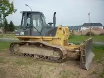 Komatsu D 61 EX-12 auf einer Baustelle in Wittlich, 22.05.2008