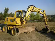 Komatsu PW 110R aufgenommen am 27.09.2009