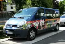 =Renault Trafic vom  Hotel Post  gesehen im Juli 2016 in Zerf