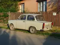 Gut erhaltener Trabant in Gavavencsellö, Ungarn, 29.5.16
