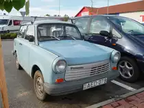 Ein Trabbi in Vasarosnameny, Ungarn, 9.16.16