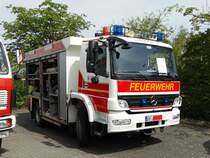 Feuerwehr Neu-Isenburg Zeppelinheim Mercedes Benz Atego TLF 20/30 (Florian Isenburg 3/21) am 03.09.16 beim Tag der Offenen Tür