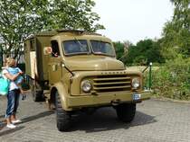 Ein alter Hanomag am 03.09.16 beim Tag der Offenen Tür in Neu-Isenburg