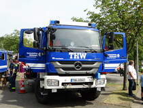 THW Neu-Isenburg Mercedes Benz Axor GKW1 am 03.09.16 beim Tag der Offenen Tür