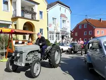 FERGUSON-Diesel trifft in Rottenbach zur Oldtimerveranstaltung ein; 160904