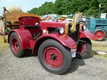 Zettelmeyer Z 2 auf dem 10. Oldtimertreffen  Bei uns dampft es  in Prüm, 30.07.2016