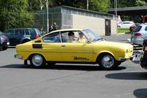 =Skoda Coupe, gesehen auf einem Parkplatz im Erzgebirge im Juli 2016