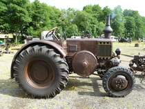Lanz Bulldog auf dem 10. Oldtimertreffen  Bei uns dampft es  in Prüm, 30.07.2016