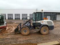 Terex TL 80 auf einer Baustelle in Losheim am See, 03.02.2013