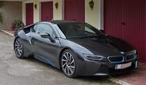 . BMW i8 Hybrid aufgenommen am 21.08.2016.