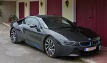 . BMW i8 Hybrid aufgenommen am 21.08.2016.