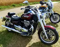 Triumph Commander, englischer Cruiser mit wassergek�hltem Parallel-Zwei-Zylindermotor mit 1699ccm und 94PS, Aug.2016