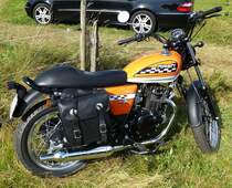 mash seventy, in China gebautes Leichtmotorrad, 1-Zyl.4-Takt-Motor mit 124ccm und 12PS, Vmax.90Km/h, Aug.2016