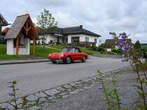 ALFA-Spider, in Neukirchen am Weg zur Oldtimerveranstaltung Stehrerhof; 160703