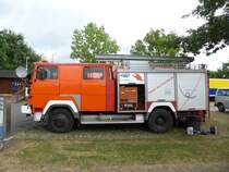 Magirus-Deutz 170 D 11 im Servicepark der Deutschland-Rallye, 21.08.2016
