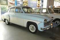 =Wartburg 312, Bj. 1966, steht in der Automobilwelt Eisenach, Juli 2016