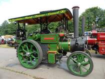 Aveling & Porter Dampftraktor  Lady Colinda  auf dem 10. Oldtimertreffen  Bei uns dampft es  in Prüm, 30.07.2016