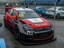 Citroen C-Elysée WTCC Rennwagen. Foto: 24.04.2016, WTCC-Rennen auf dem Hungaroring.