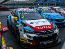 Citroen C-Elysée WTCC Rennwagen. Foto: 24.04.2016, WTCC-Rennen auf dem Hungaroring.
