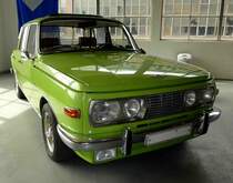 =Wartburg 353 W steht in der Eisenacher Automobilwelt im Juli 2016