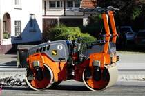 =HAMM HD 74 von Bickardt-Bau, gesehen in Fulda im August 2016