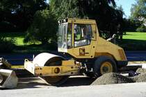 =Bomag BW 177 D-3 von Bickardt-Bau, gesehen in Fulda im August 2016