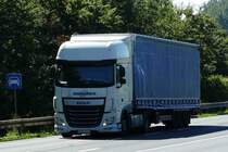 =DAF der Firma  KONDREX  unterwegs auf der B 27 im August 2016