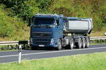 =Volvo FH unterwegs auf der B 27 im August 2016