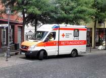 =MB Sprinter des DRK gesehen in 36088 Hünfeld im August 2016