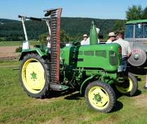 =Lanz 16 steht beim Lanz - John Deere - Treffen in Kirchheim am See, August 2016