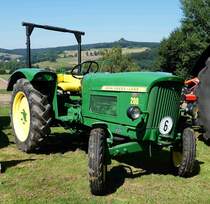 =John Deere 200 steht beim Lanz - John Deere - Treffen in Kirchheim am See, August 2016