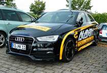 =Audi einer Fahrschule steht auf dem Besucherparkplatz beim Fuldaer Autotag 2016