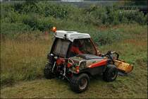M�harbeiten in Hohenlimburg Reform-Metrac der Autobahnmeisterei L�denscheid am Mittag des 30.09.2008 bei der Arbeit.
