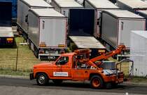 Chevrolet Abschlepper auf dem F-1 qualifying am 23.07.2016