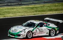 Porsche 911 bei der Carrera Cup, fotografiert am 23.07.2016.